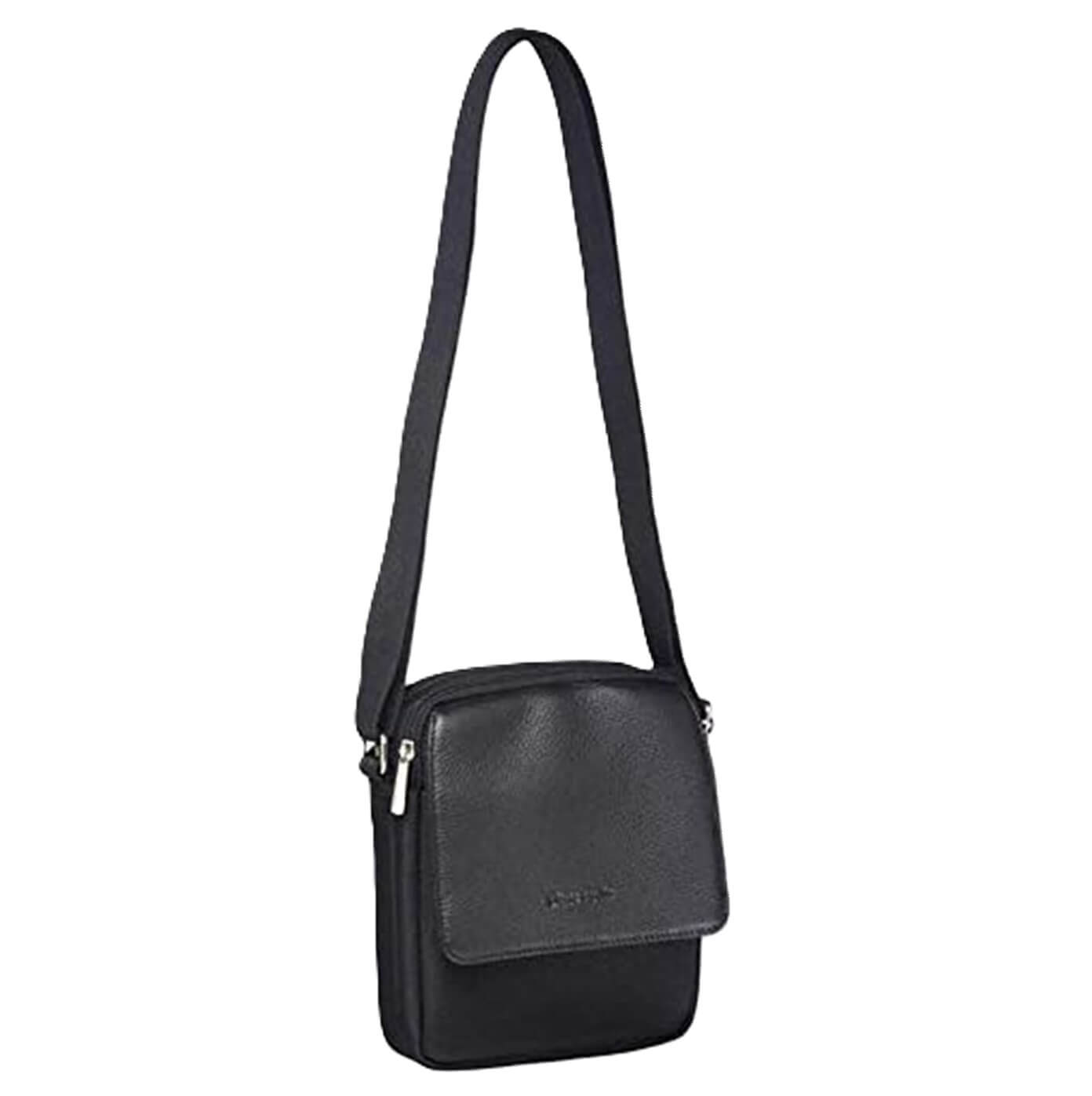 Pierre Cardin PC10164 Nylon With Leather Trim Cross Body Bag