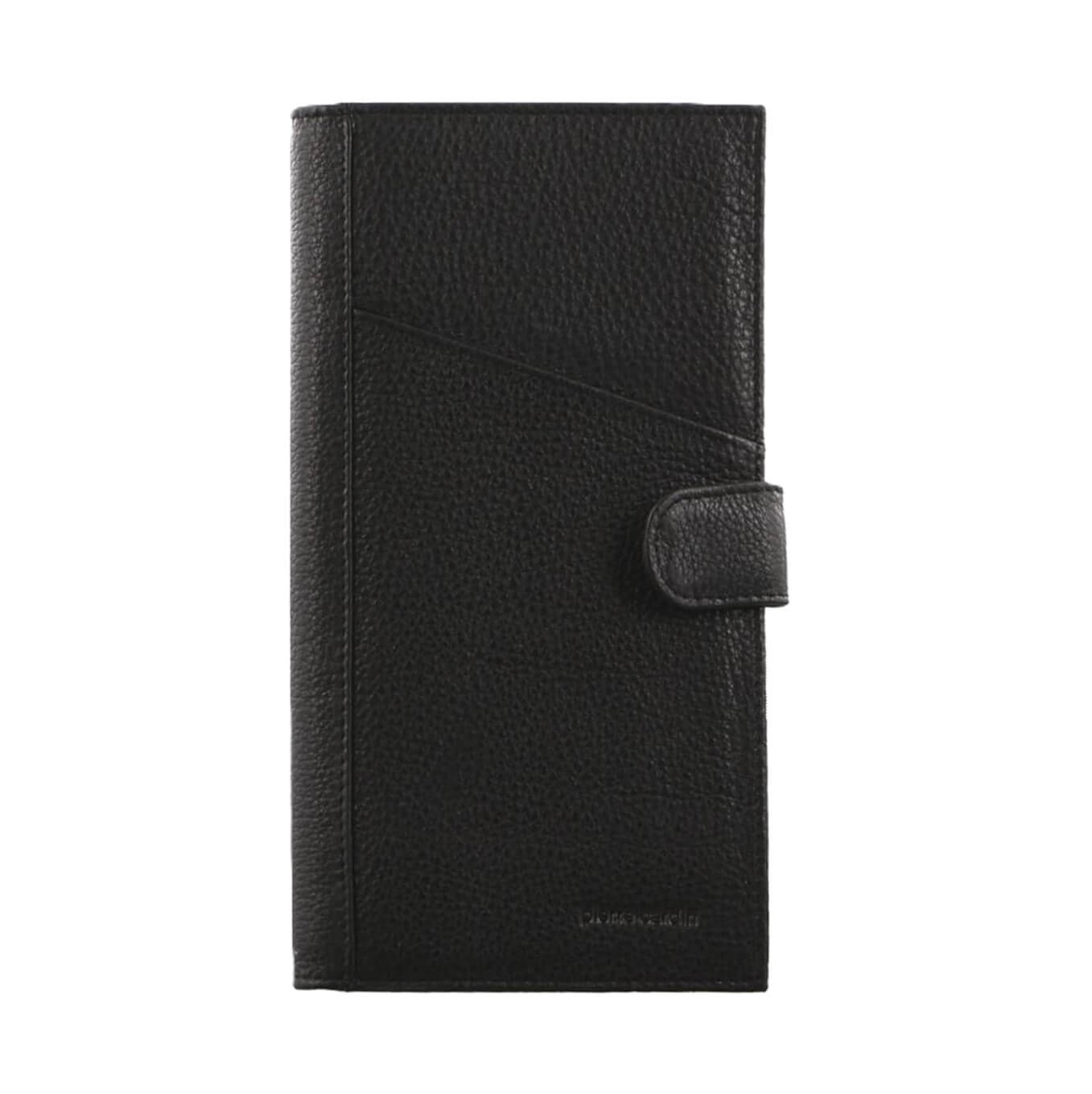 Pierre Cardin PC1886 Italian Leather Passport Wallet/Black