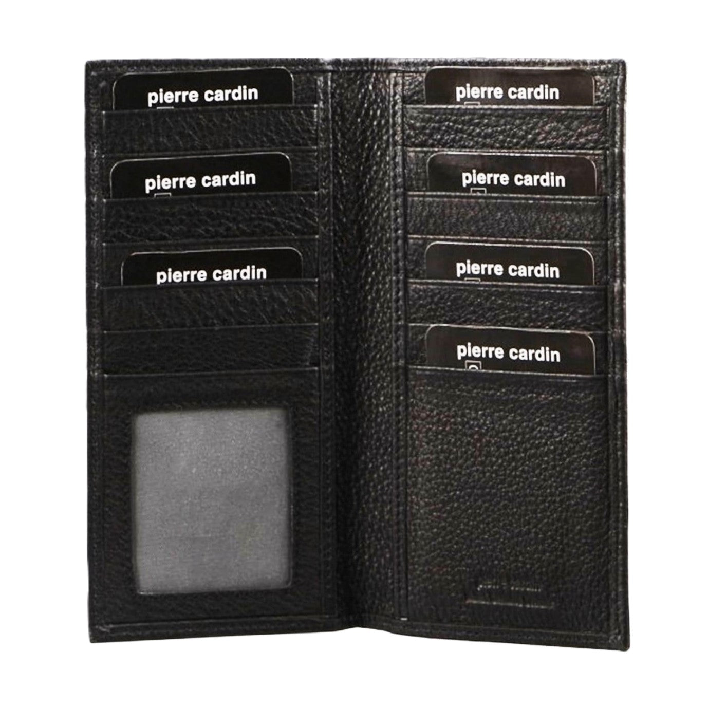 Pierre Cardin PC1905 Mens Italian Leather Suit Wallet/Black