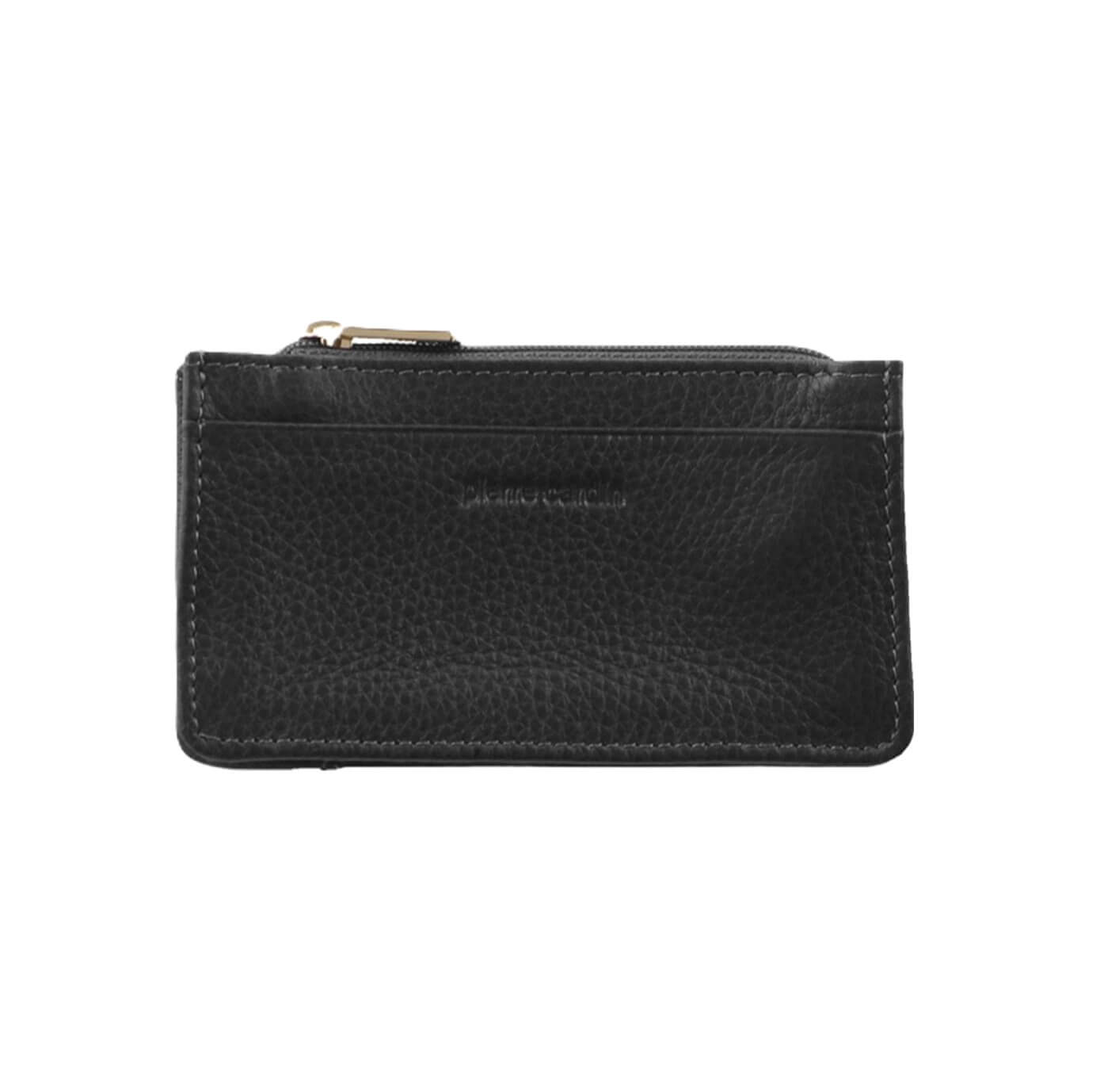 Pierre Cardin PC2277 Italian Leather Coin-Key Purse/Black
