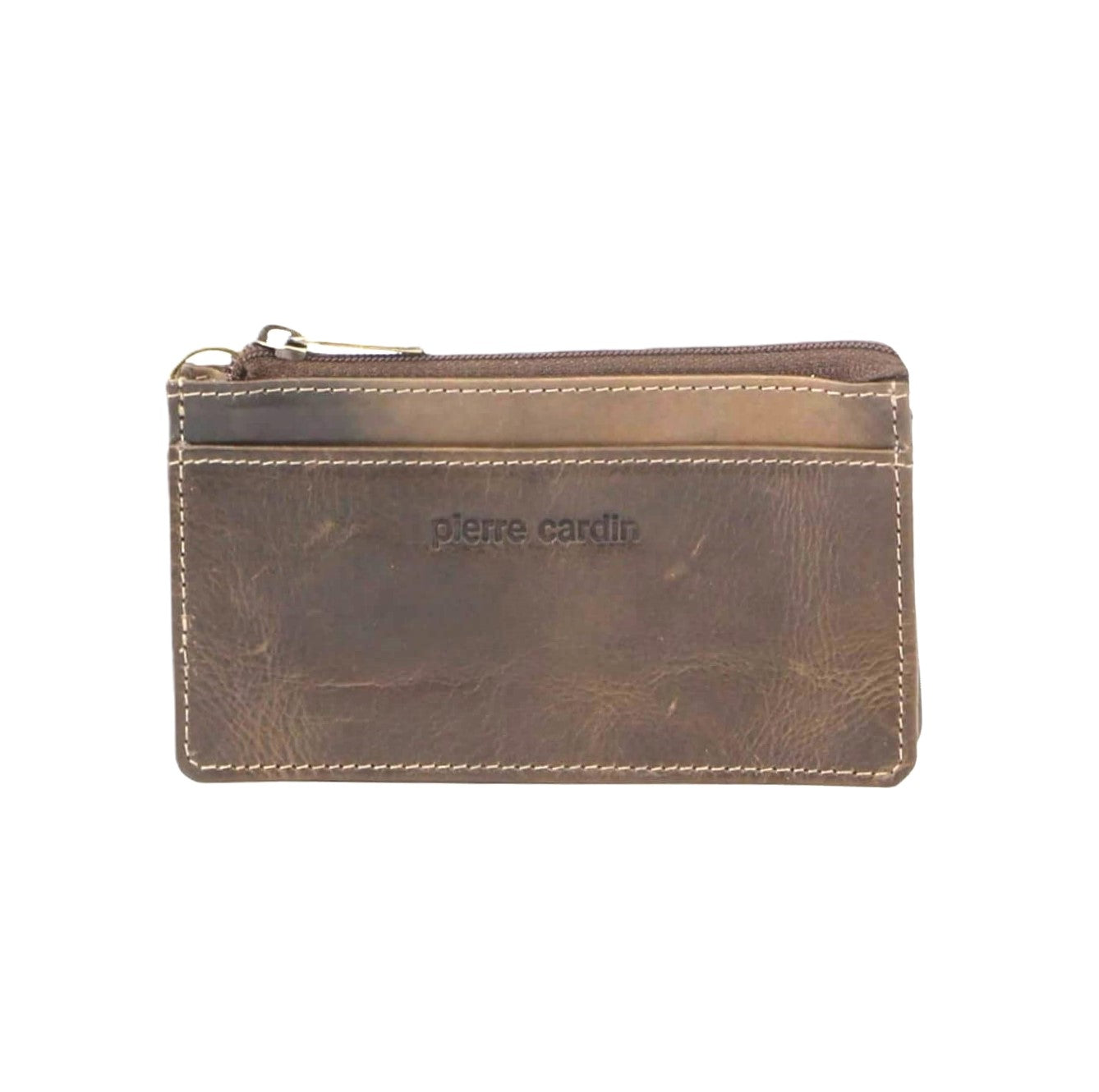 Pierre Cardin PC2277 Italian Leather Coin-Key Purse/Mushroom