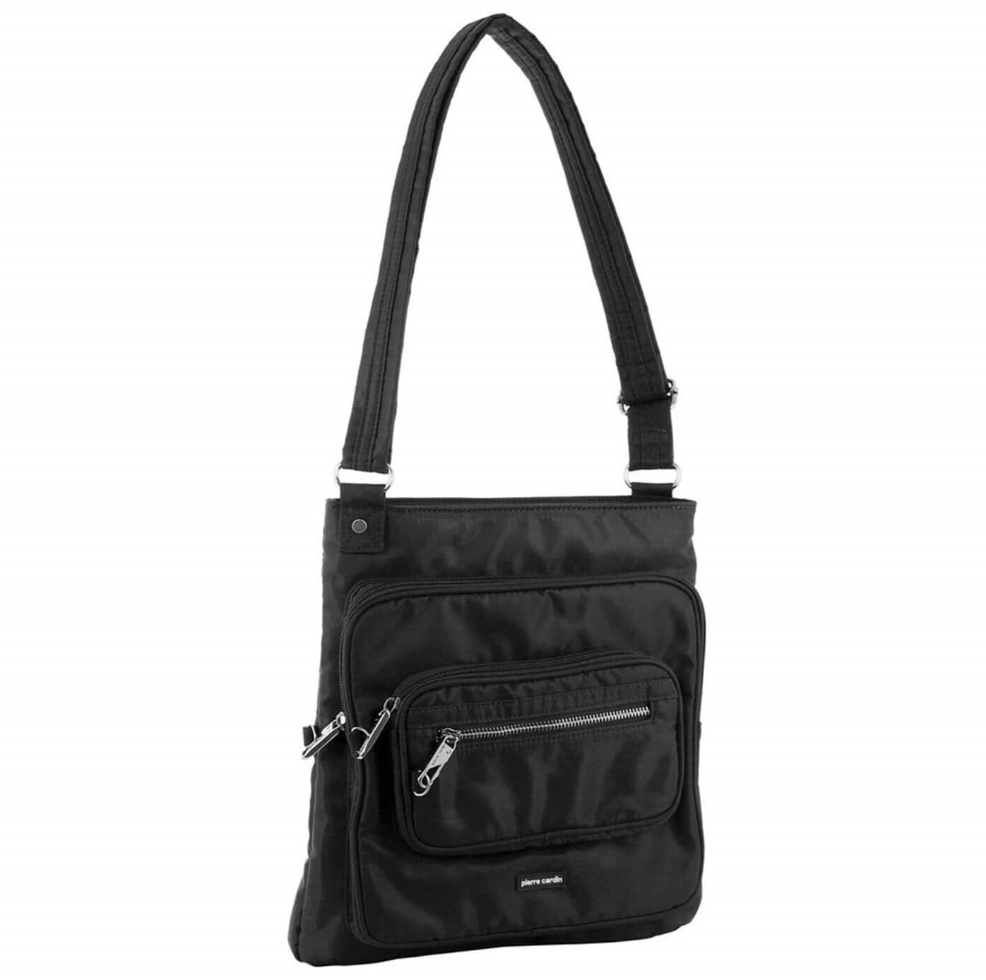 Pierre Cardin PC2417 Anti-Theft RFID Cross Body Bag/Black