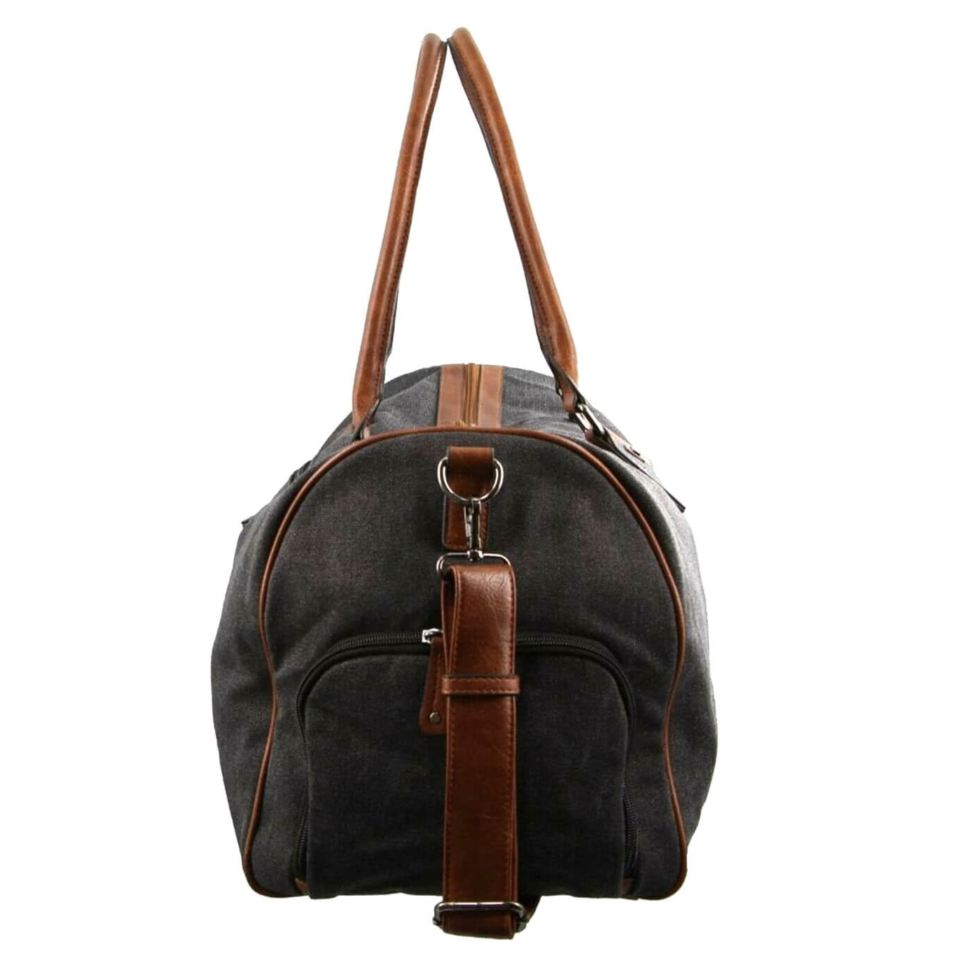 Pierre Cardin PC2581 Canvas Overnight Duffle Bag/Black