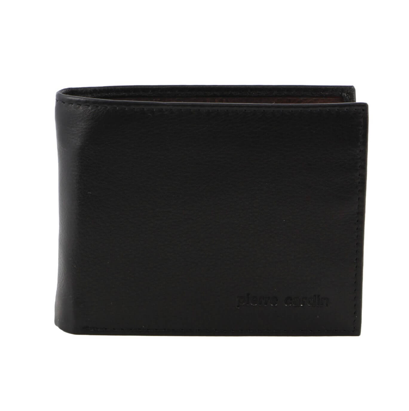 Pierre Cardin PC2630 Italian Leather Two Tone Bi-Fold Wallet/Blk-Midnight