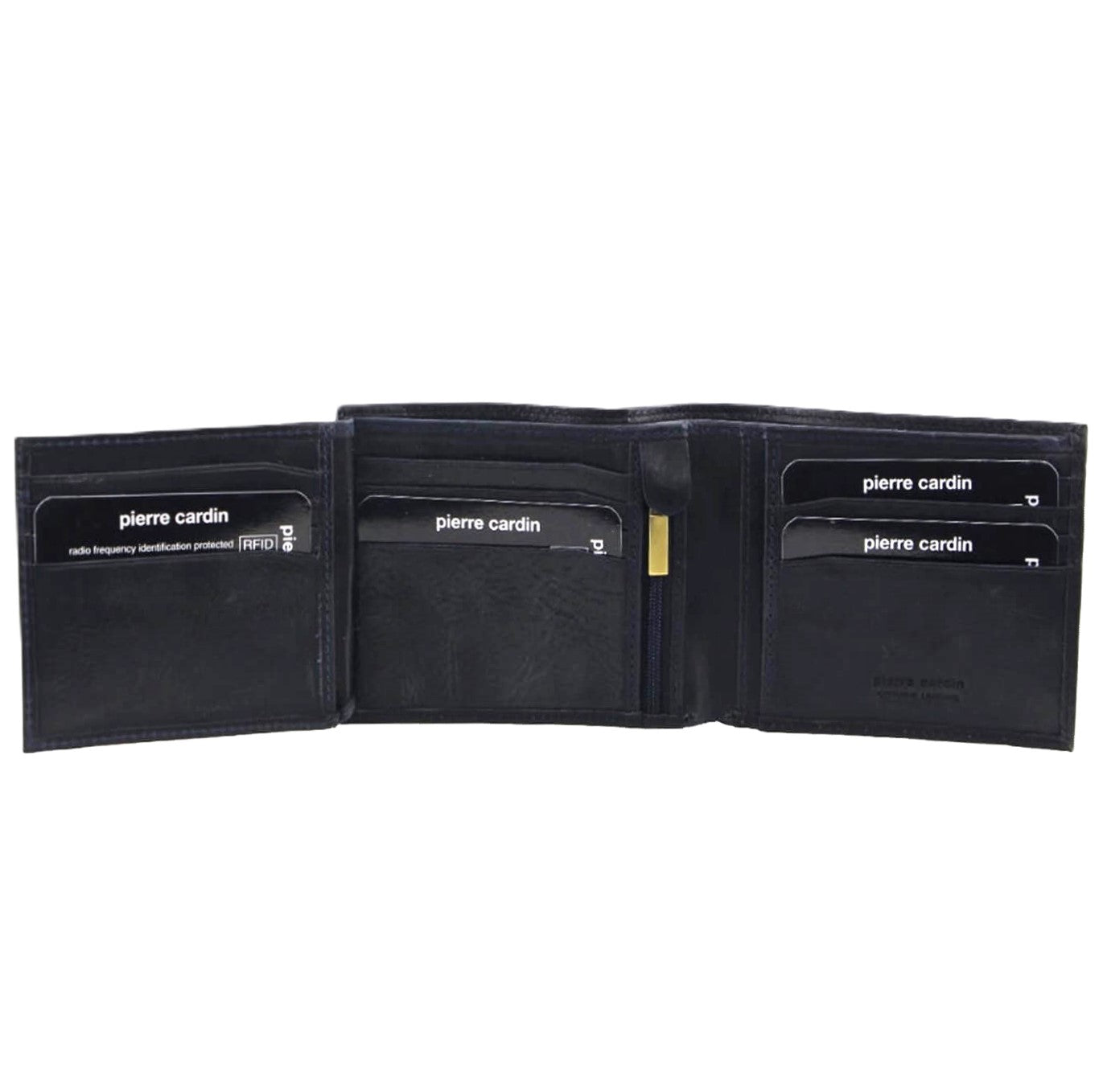 Pierre Cardin PC2632 Italian Leather Wallet/Blk-Midnight