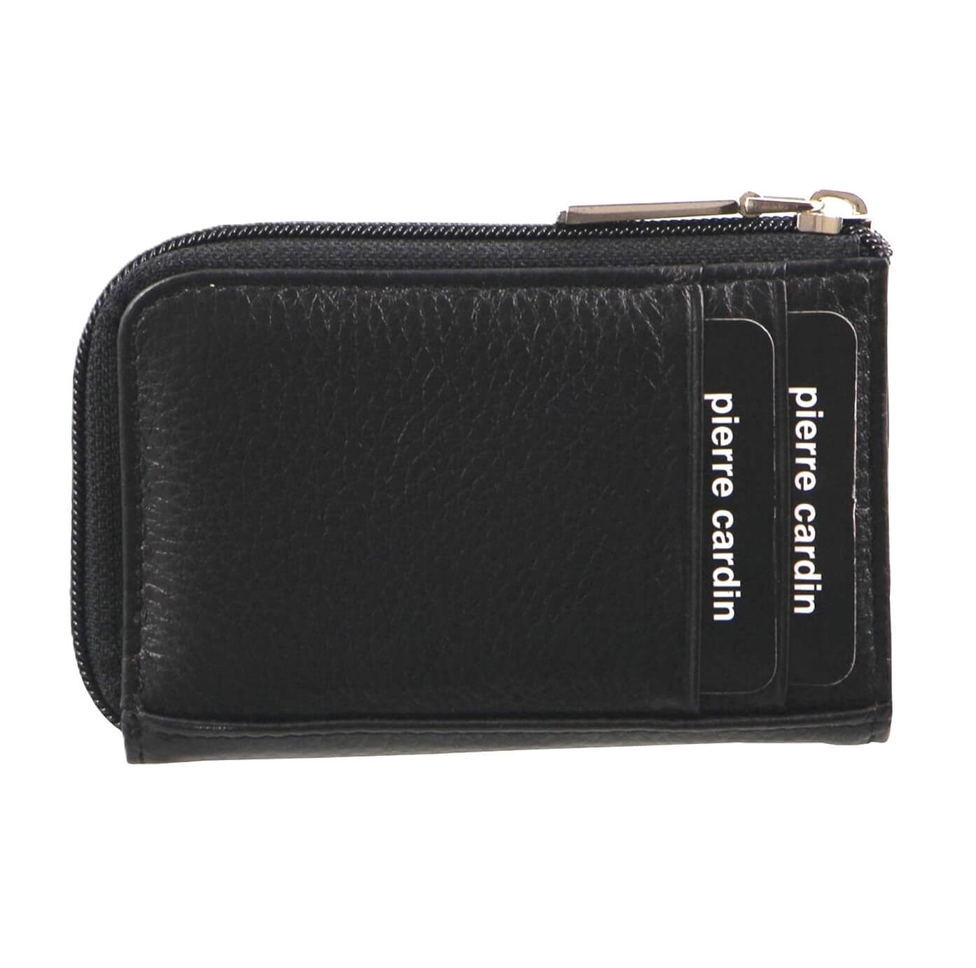 Pierre Cardin PC2756 Italian Leather Key + Card Holder/Black