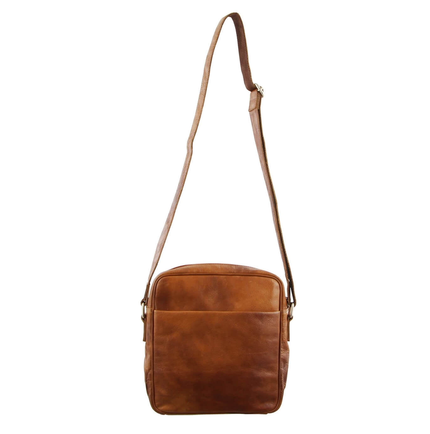 Pierre Cardin PC2800 Rustic Leather Cross Body-iPad Bag/Cognac