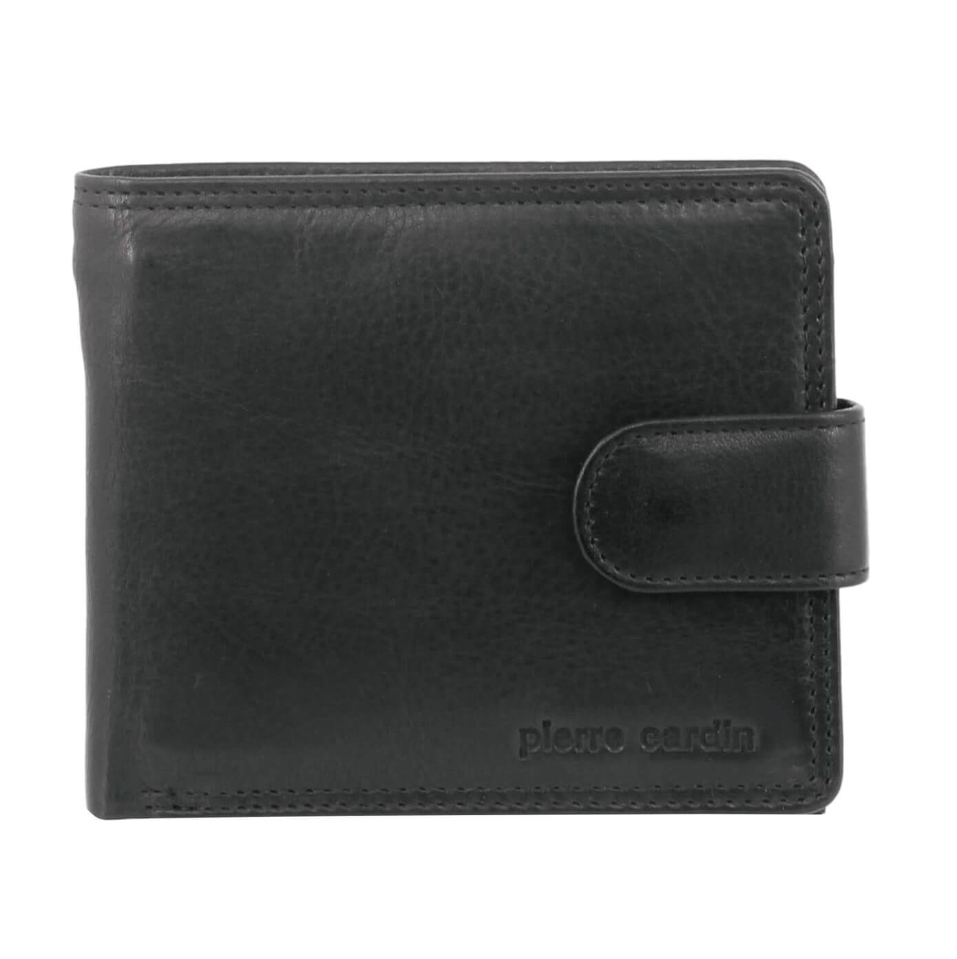 Pierre Cardin PC2813 Rustic Leather Mens Wallet/Black