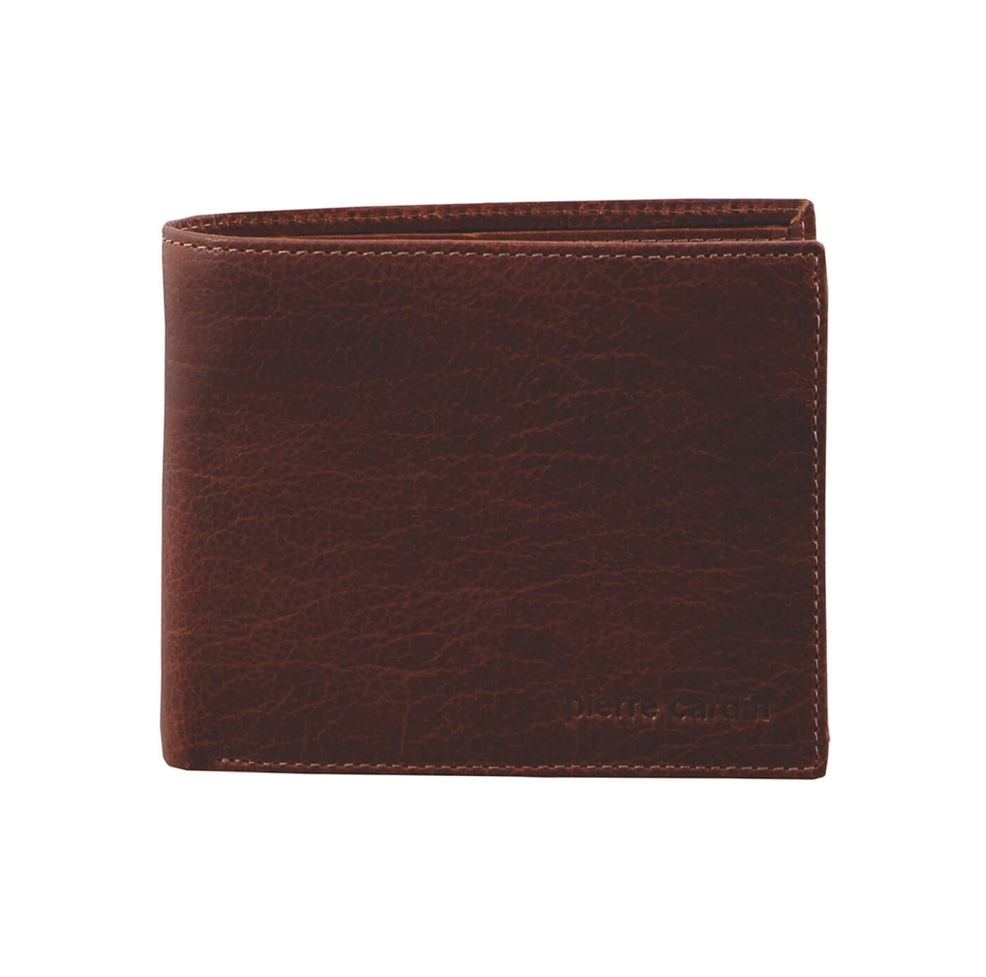 Pierre Cardin PC2816 Rustic Leather Tri-fold Mens Wallet/Chestnut