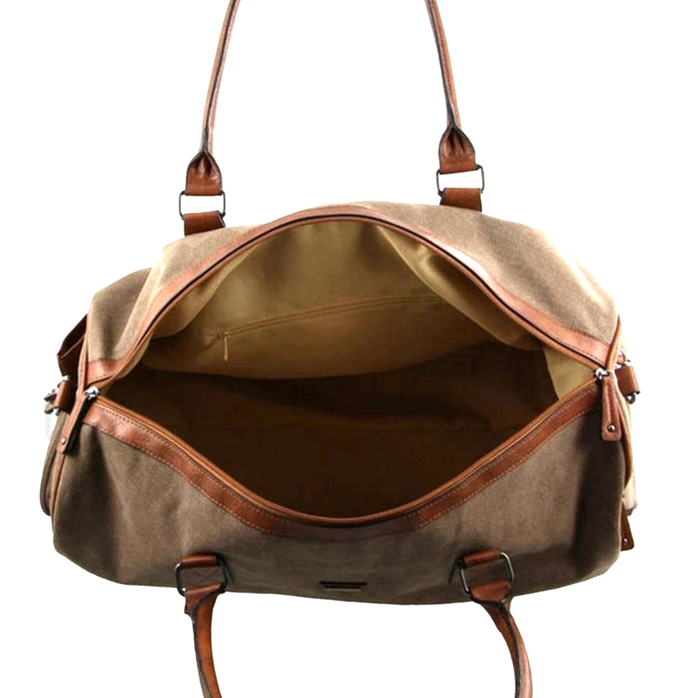 Pierre Cardin PC2887 Canvas Overnight Duffle Bag/Brown