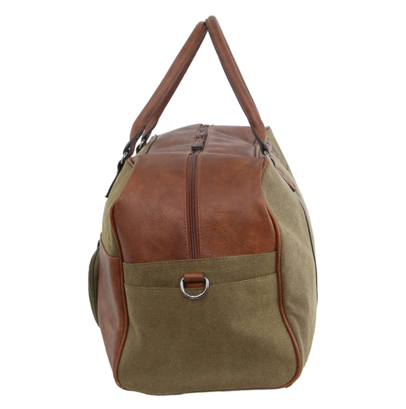 Pierre Cardin PC2887 Canvas Overnight Duffle Bag/Brown