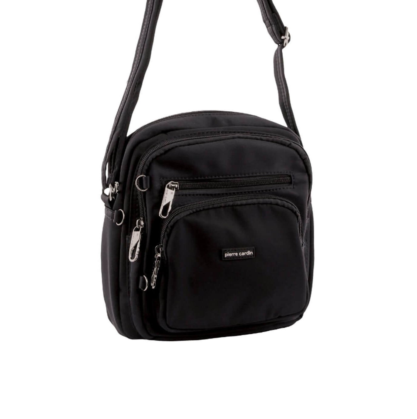 Pierre Cardin PC2890 Anti-Theft Nylon Cross Body Bag/Black