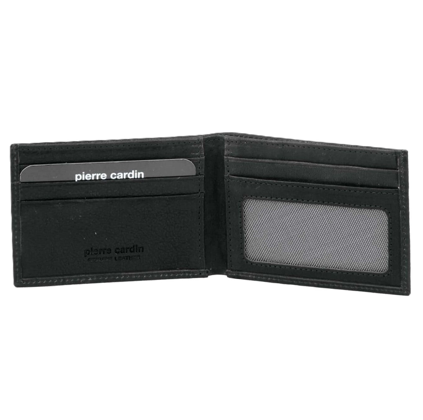 Pierre Cardin PC3255 Rustic Leather Mens Wallet/Black