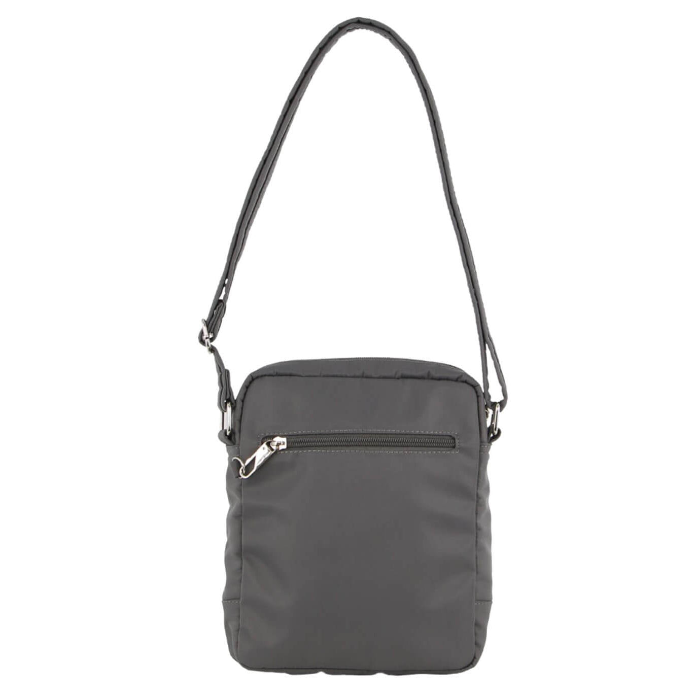 Pierre Cardin PC3265 Nylon Anti-Theft Cross Body-bag/Grey
