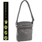 Pierre Cardin PC3265 Nylon Anti-Theft Cross Body-bag/Grey
