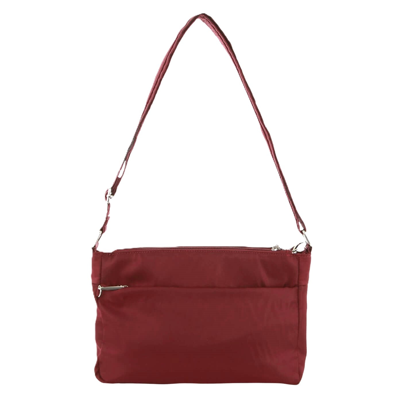 Pierre Cardin PC3268 Nylon Anti-theft Cross Body-Bag/Wine