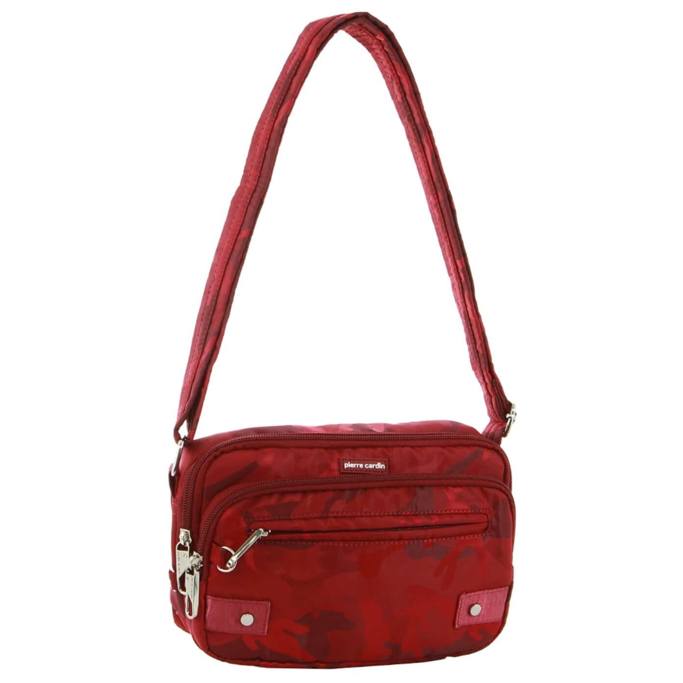 Pierre Cardin PC3269 Anti-Theft-RFID Cross Body Bag/Wine