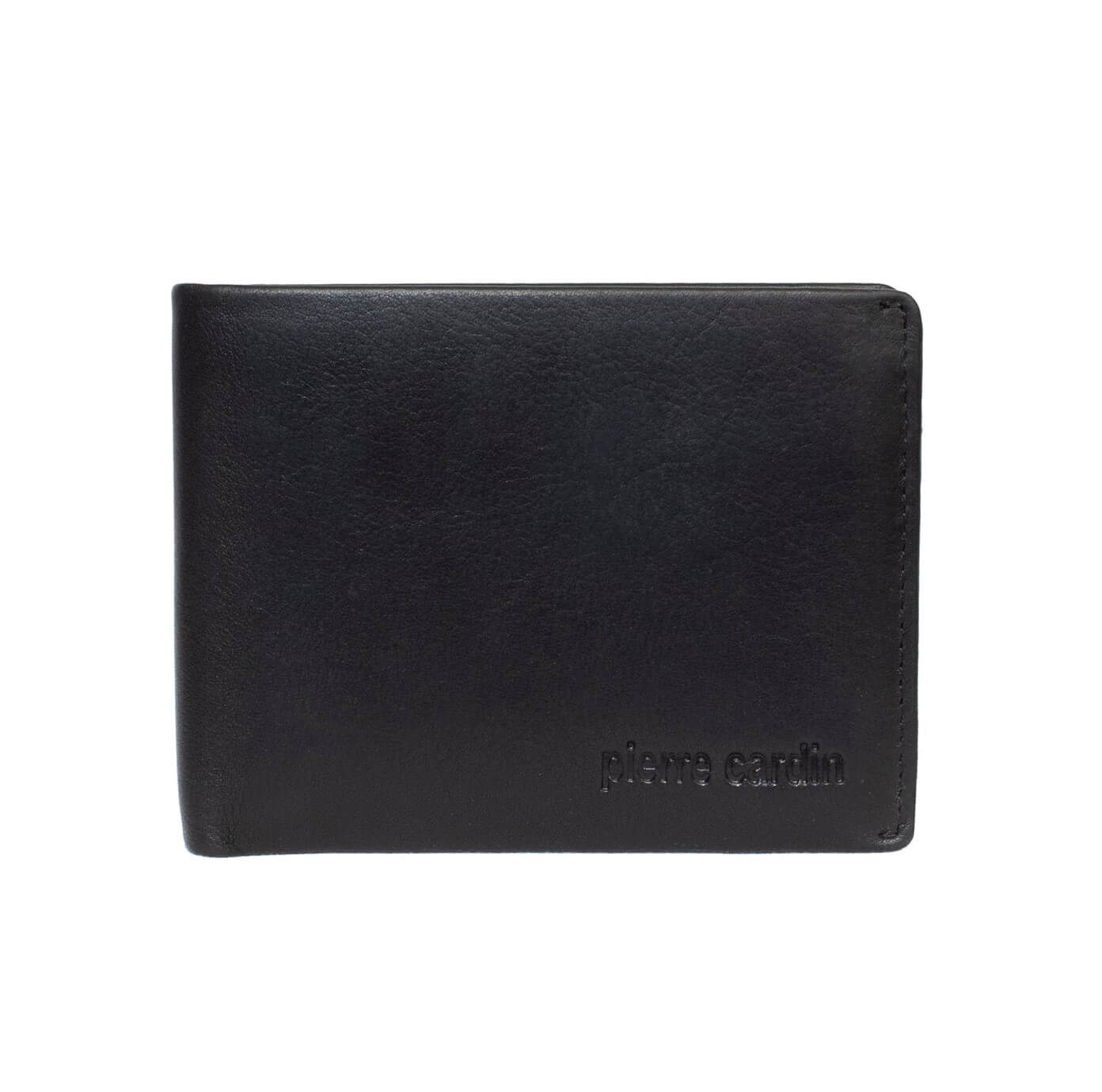 Pierre Cardin PC3309 Rustic Leather Mens Bi-Fold Wallet/Black