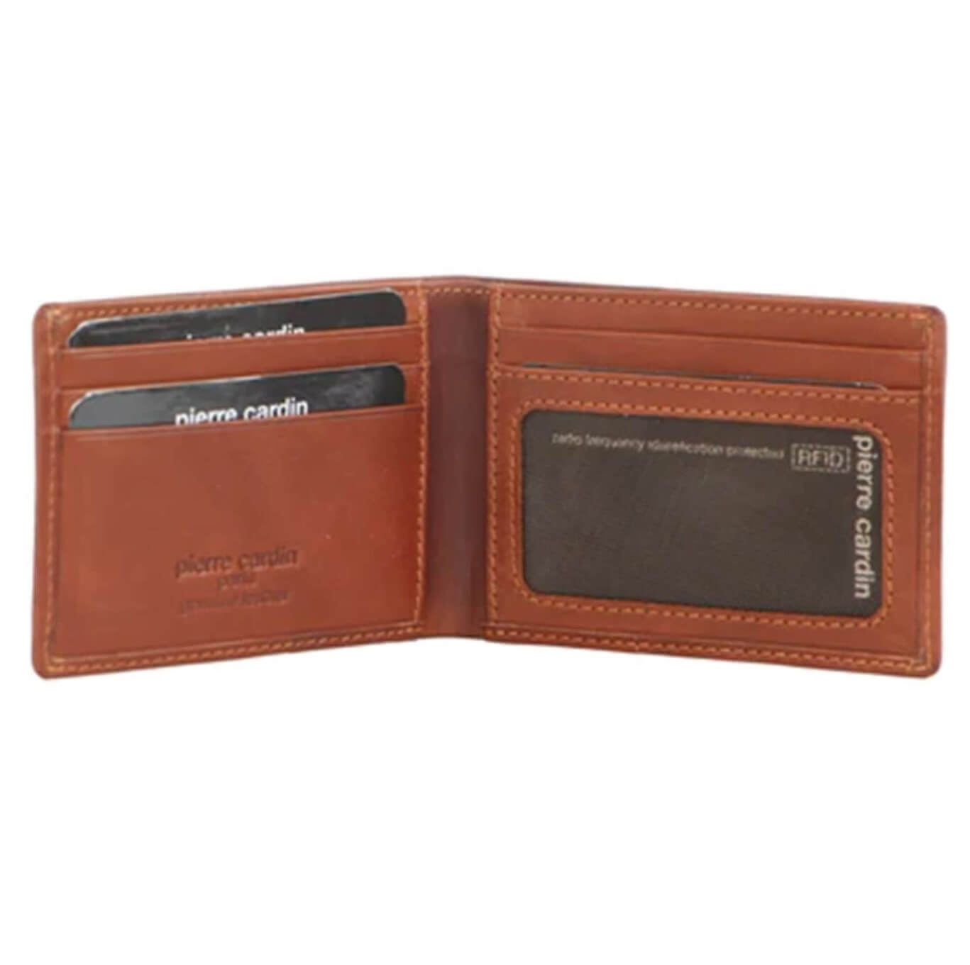 Pierre Cardin Italian Leather Slimline Bi-fold Wallet