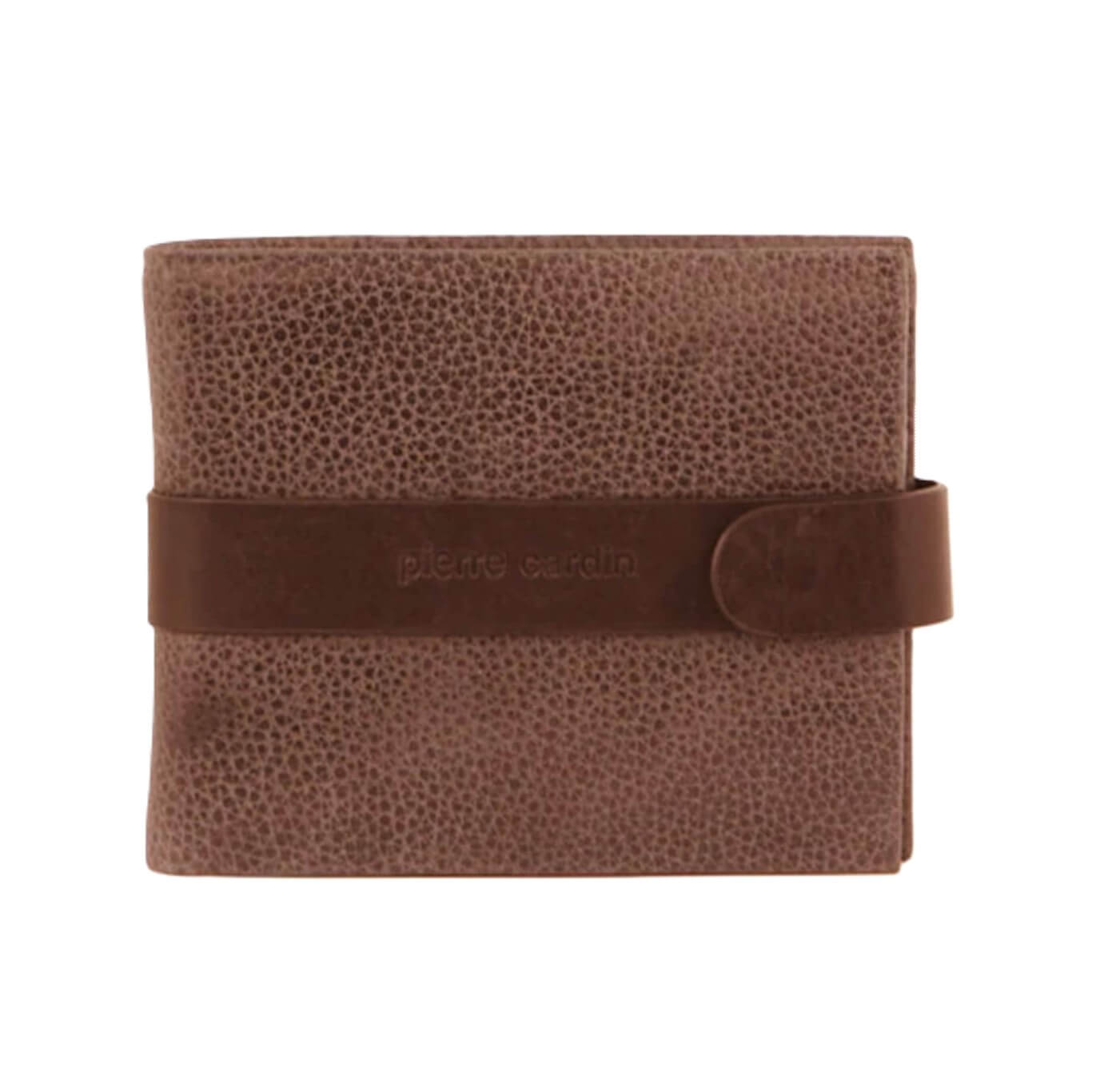 Pierre Cardin PC3460 Italian Leather Mens Bi-fold Tab Wallet/Brown