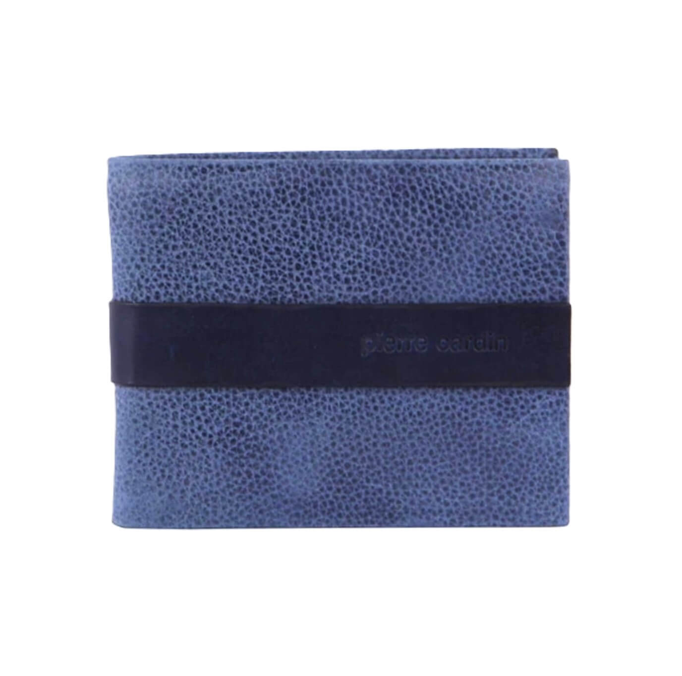 Pierre Cardin Men’s Leather Bi-fold - RFID Wallet in Navy