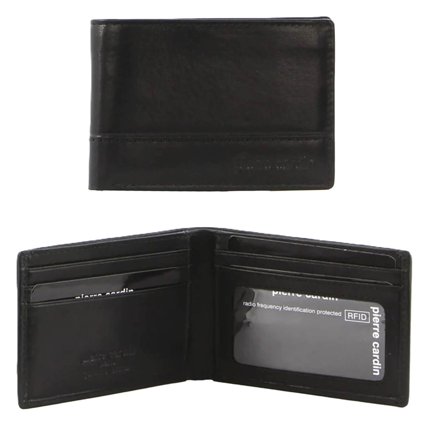 Pierre Cardin PC3599 Mens Slimline Bi-fold Wallet/Black