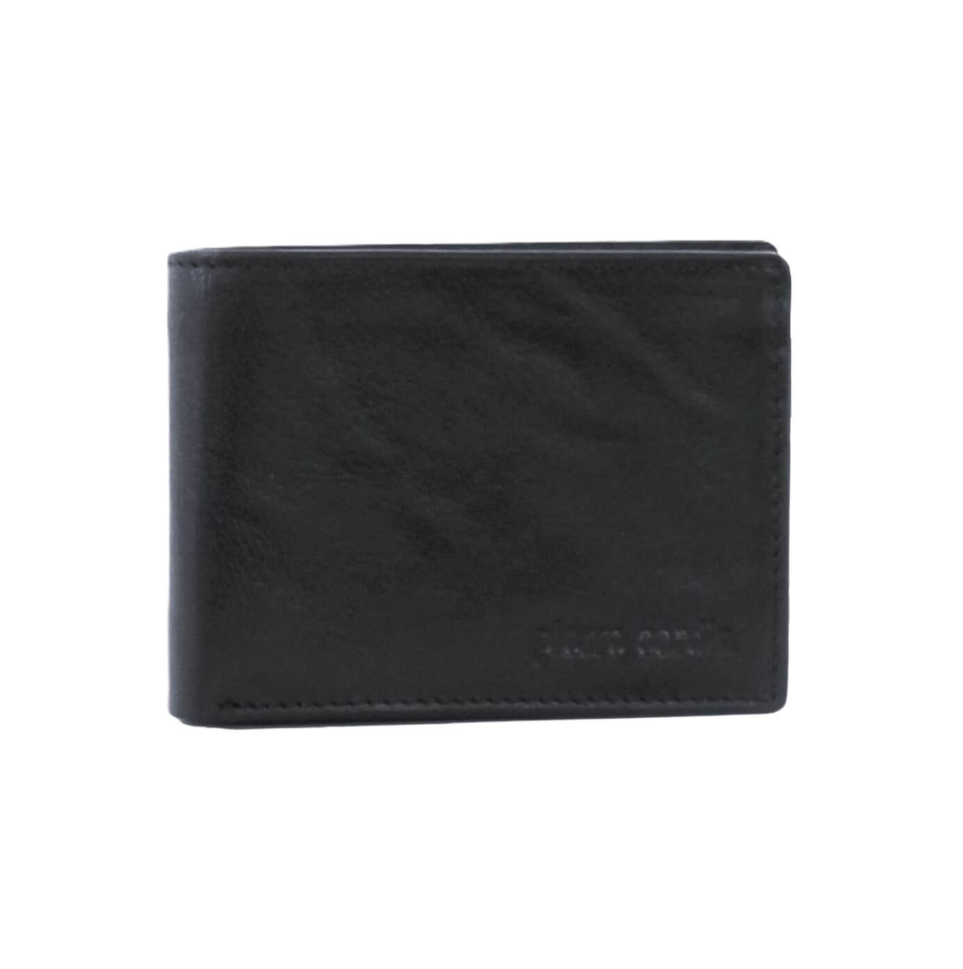Pierre Cardin Men’s Leather RFID Bi-fold Wallet in Black
