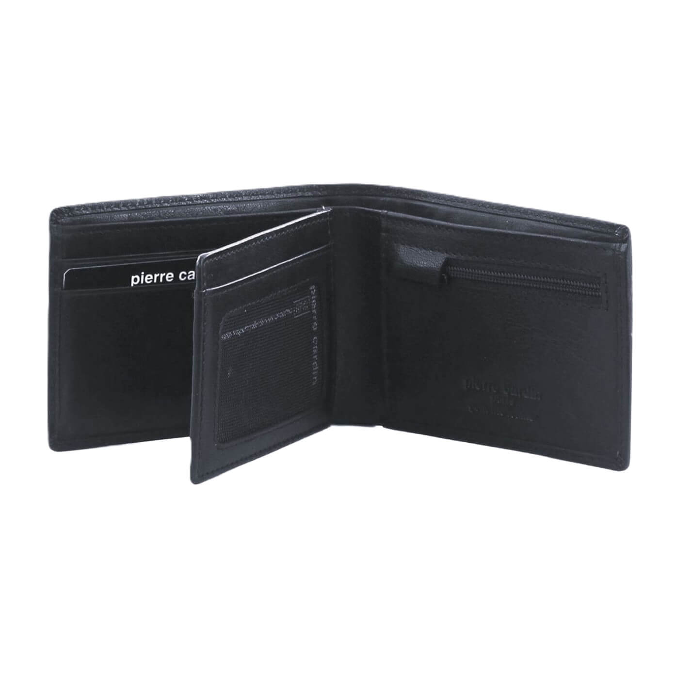 Pierre Cardin Men’s Leather RFID Bi-fold Wallet in Black