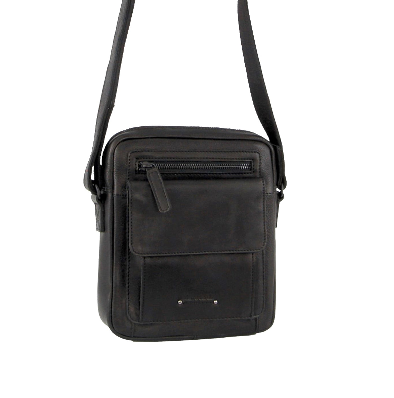 Pierre Cardin PC3752 Multi Compartment Cross-Body Bag/Black