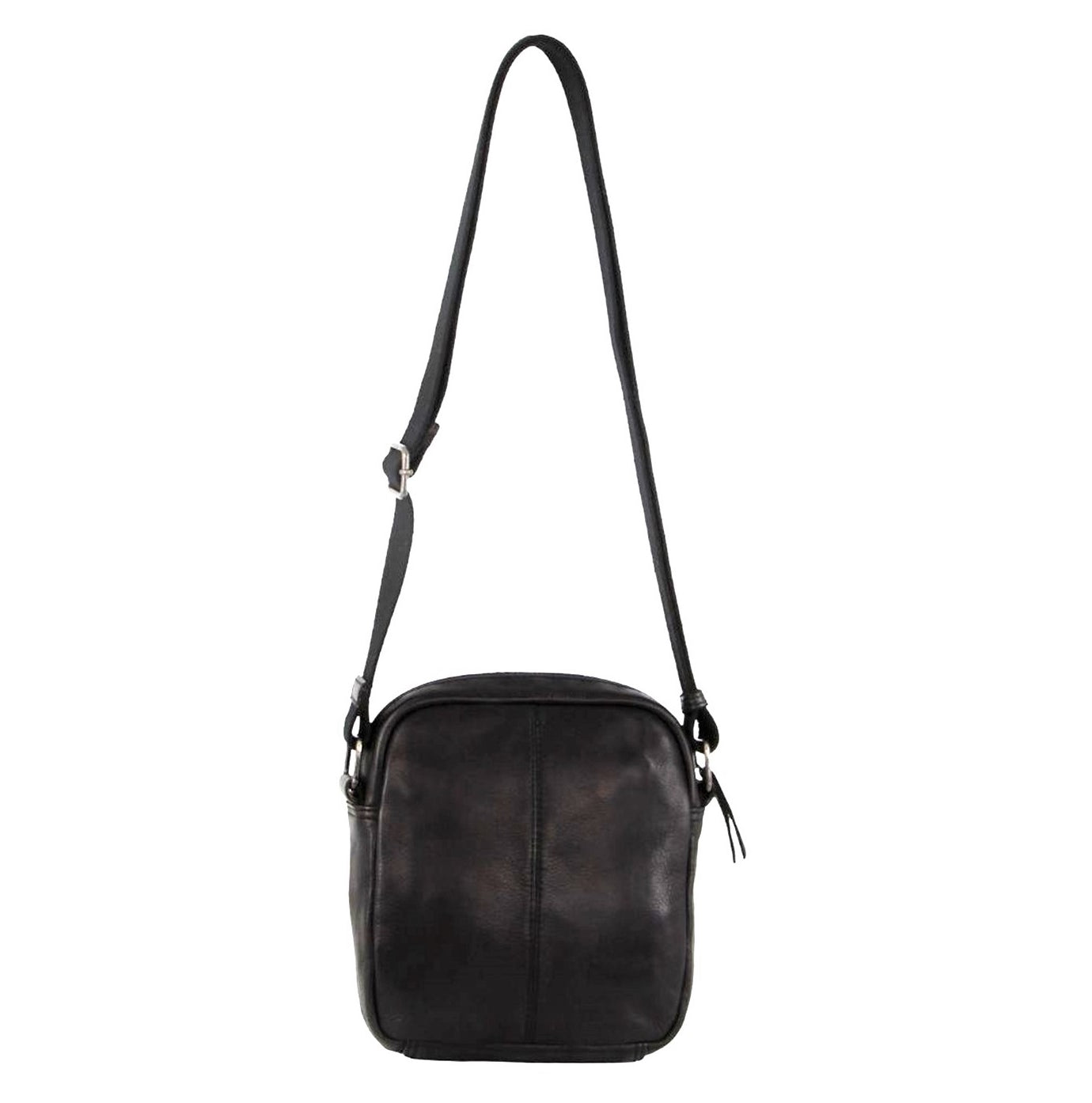 Pierre Cardin PC3764 Mens Italian Leather Cross Body Bag/Black