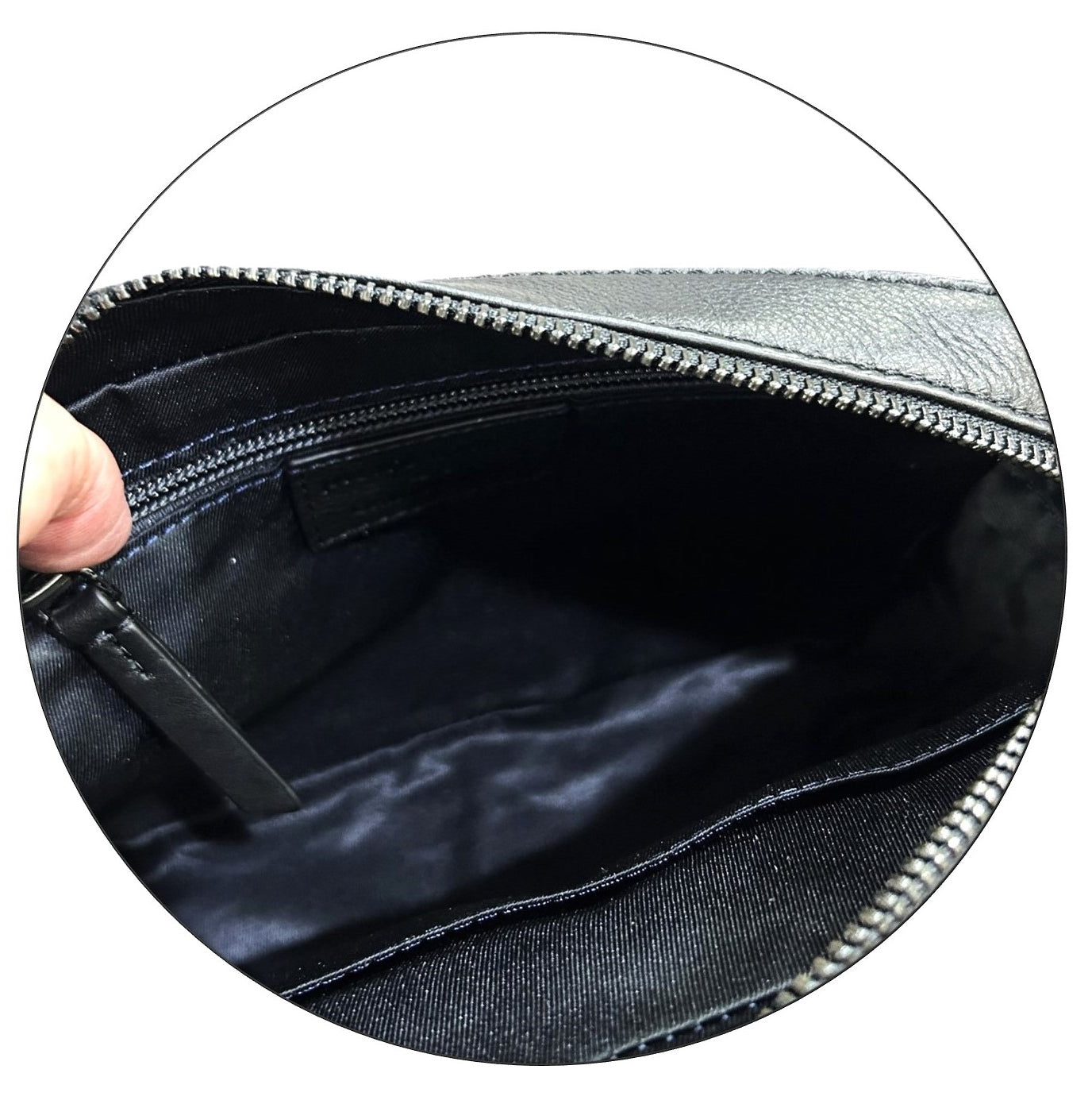 Pierre Cardin PC3816 Mens Italian Leather Cross Body Bag/Black