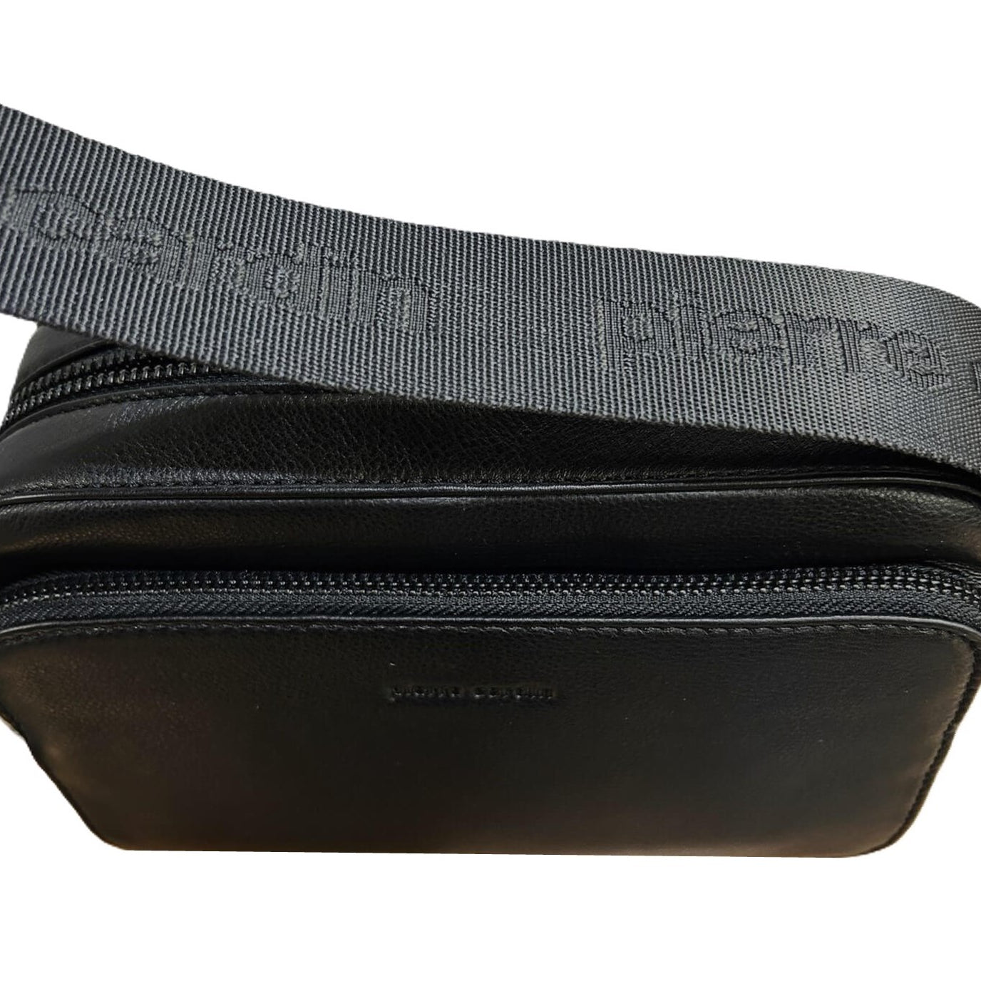 Pierre Cardin PC3816 Mens Italian Leather Cross Body Bag/Black