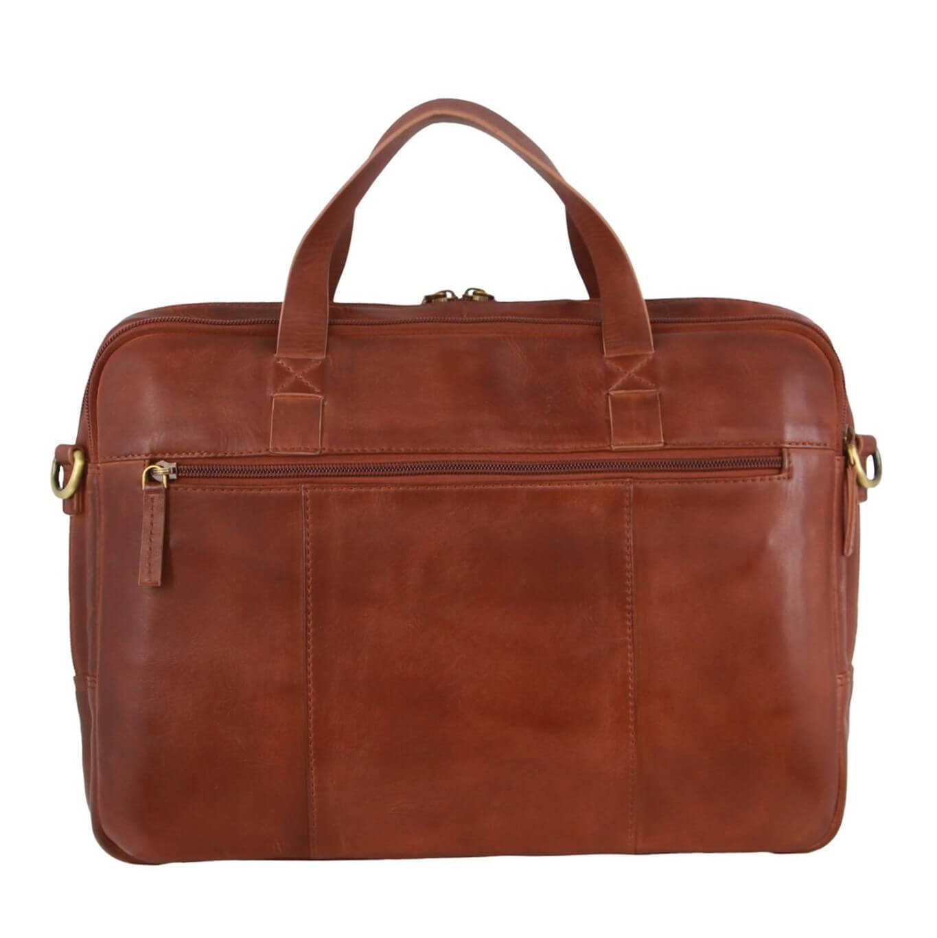 Pierre Cardin PC3831 Mens Leather Business Bag/Cognac