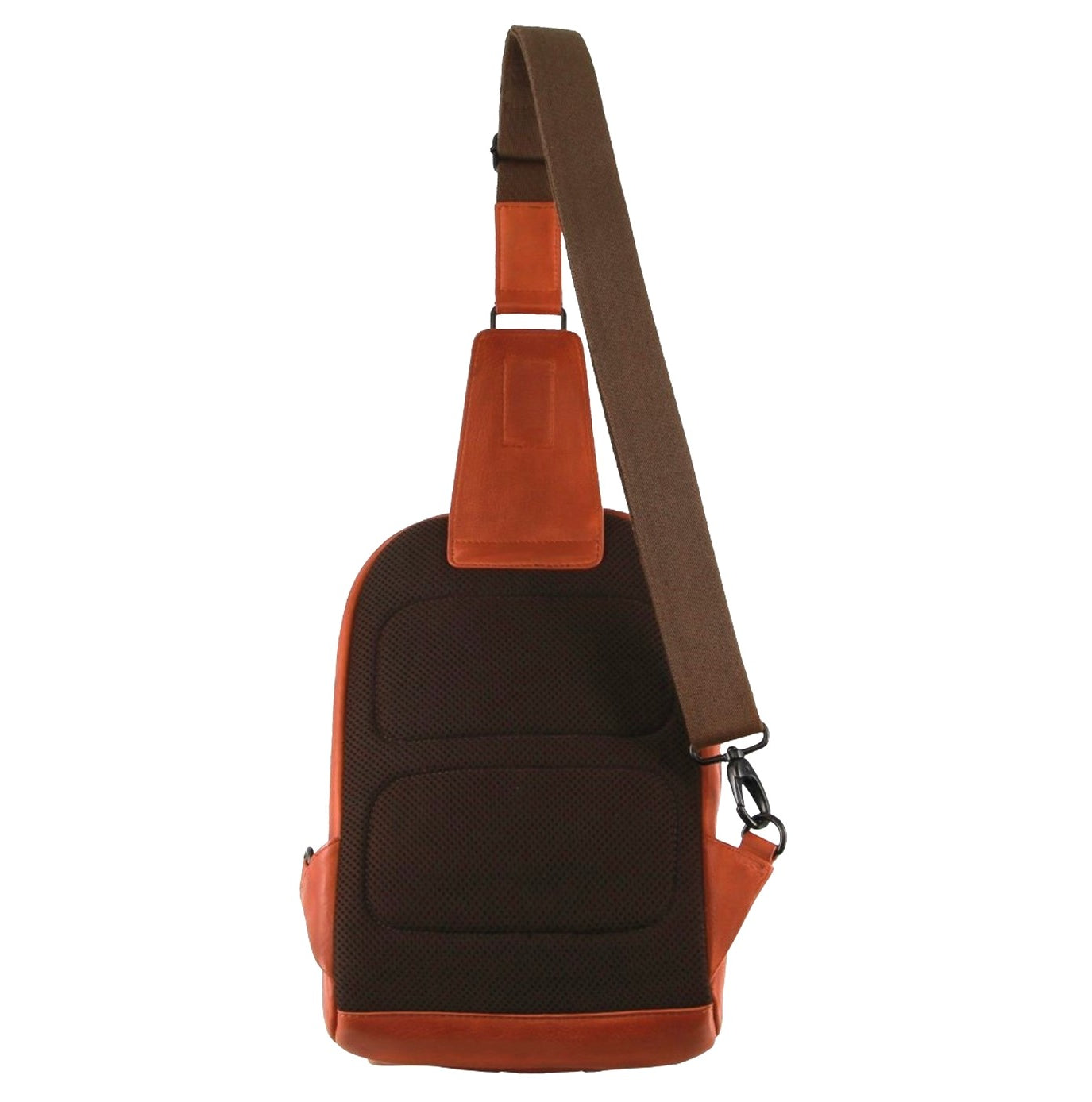 Pierre Cardin PC3882 Italian Leather Large 3-Way Sling Bag/Cognac