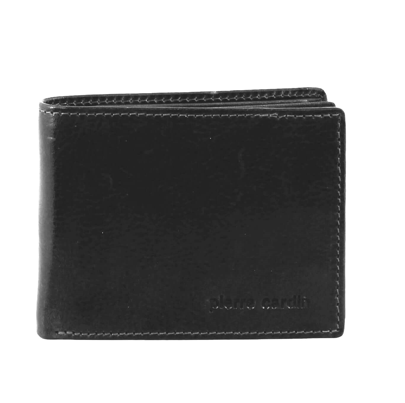 Pierre Cardin PC3901 Italian Leather Mens Bi-fold Wallet/Black