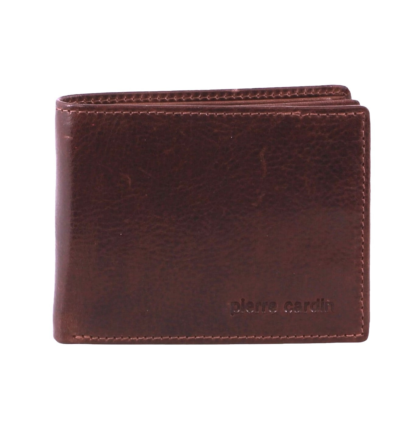 Pierre Cardin PC3901 Genuine Italian Leather Mens Wallet/Brown