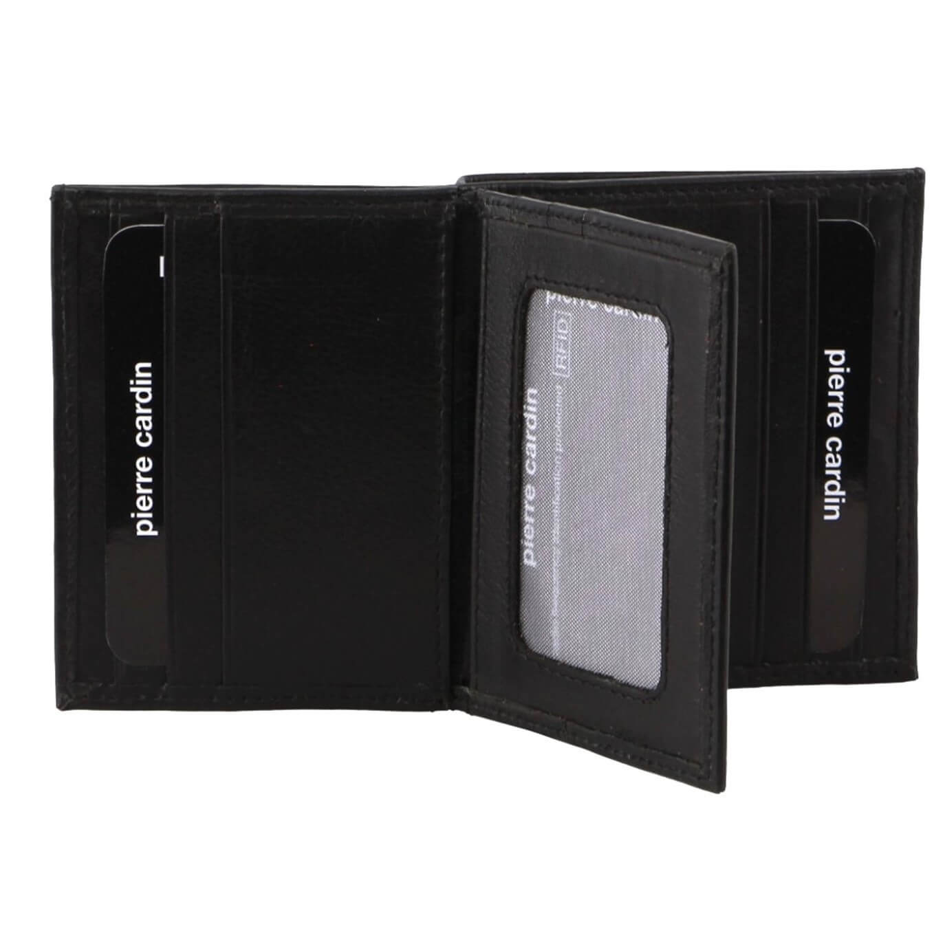 Pierre Cardin PC3902 Genuine Italian Leather Mens Wallet/Black