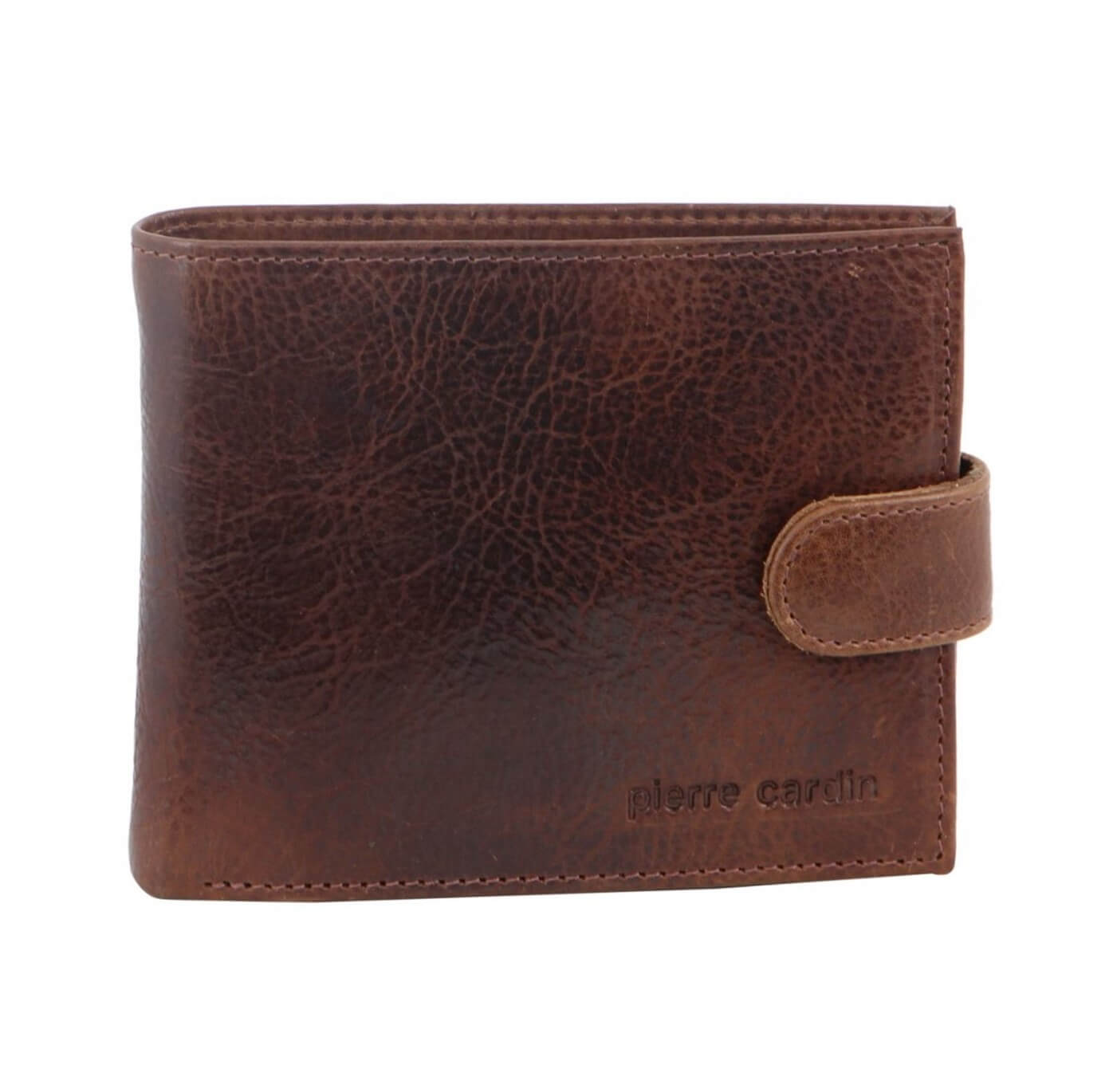 Pierre Cardin PC8780 Italian Leather Mens Wallet-Card Holder/Cognac