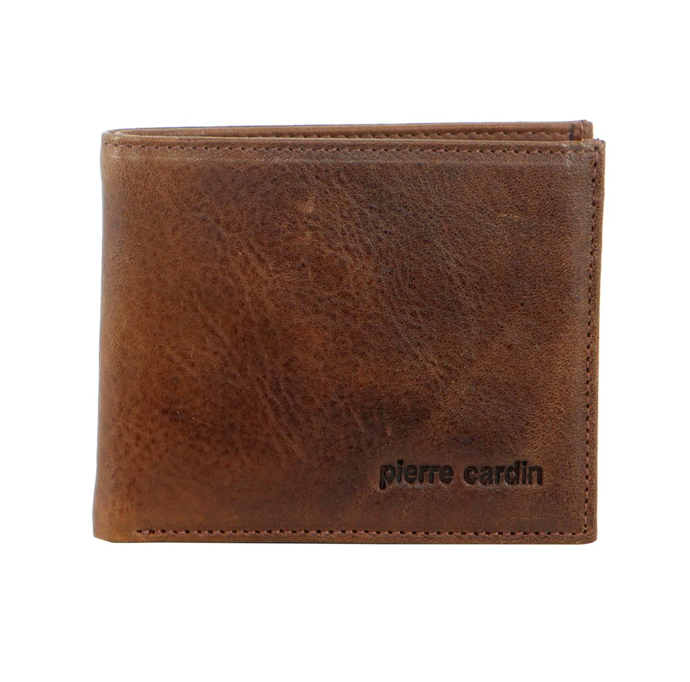 Pierre Cardin PC8873 Mens Italian Bi-fold Leather Wallet/Cognac