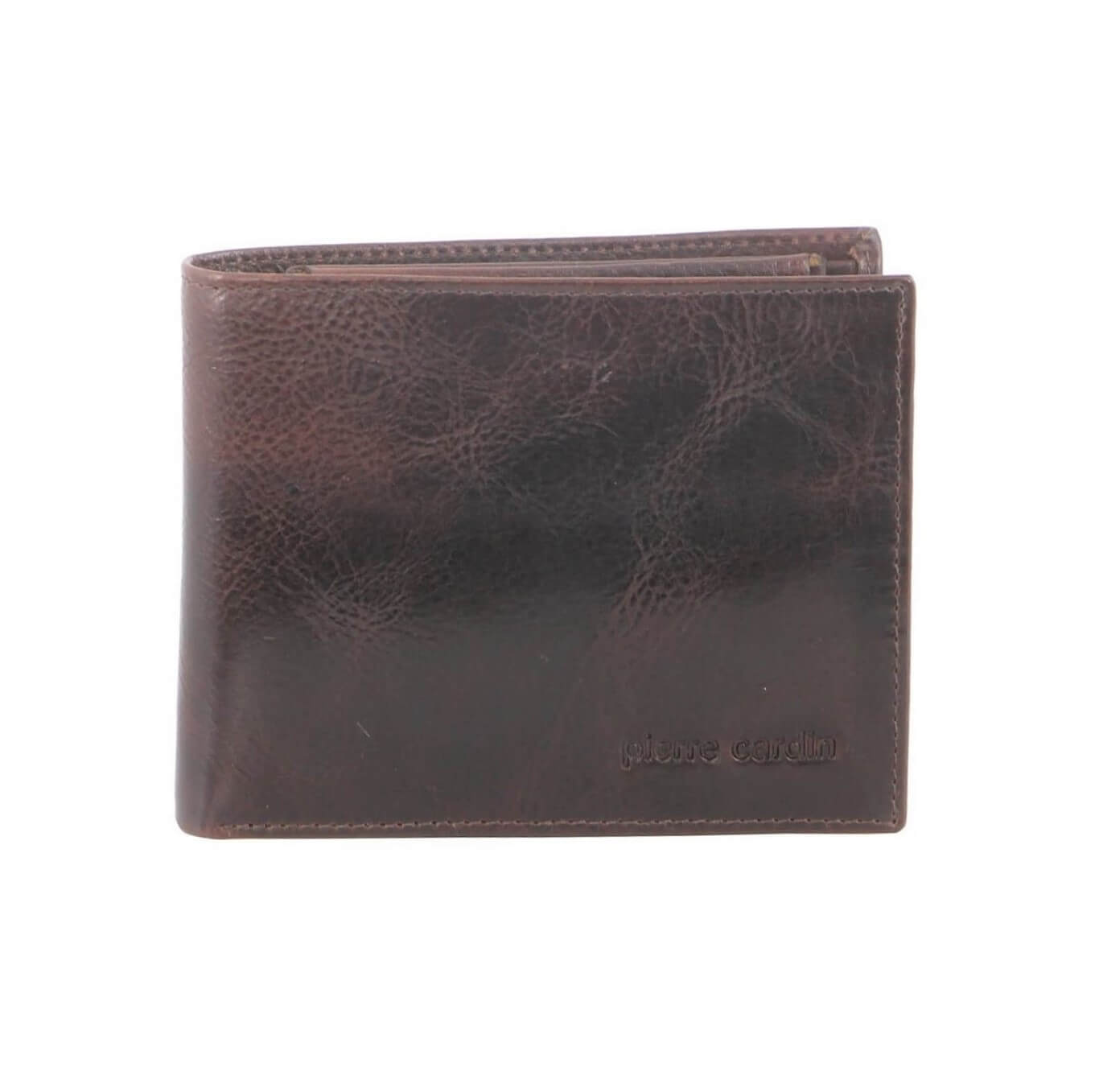 Pierre Cardin Italian Leather Men’s Bi-fold Wallet in Chocolate