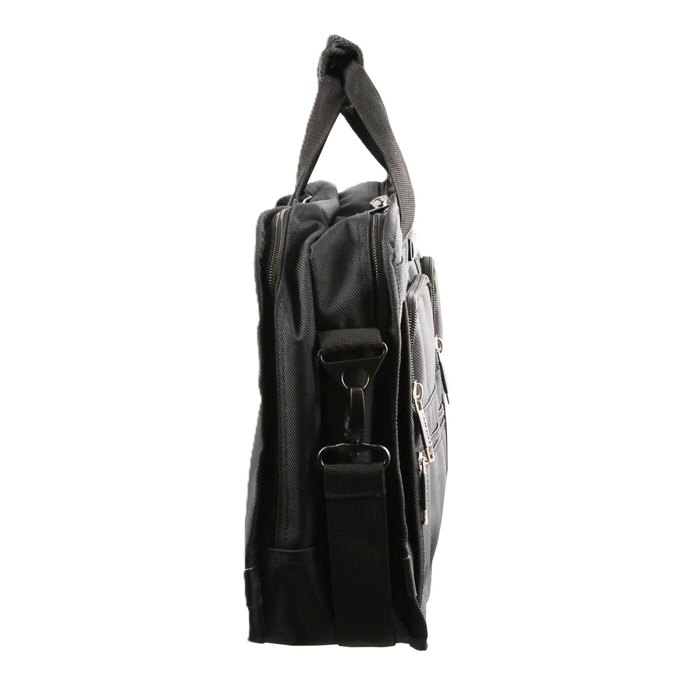Pierre Cardin Ballistic Nylon Laptop Bag in Black