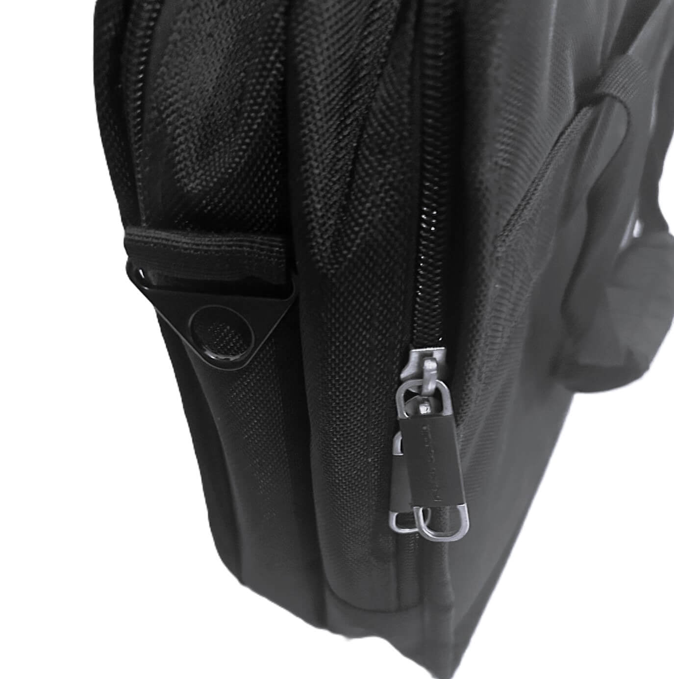 Pierre Cardin Ballistic Nylon Laptop Bag in Black