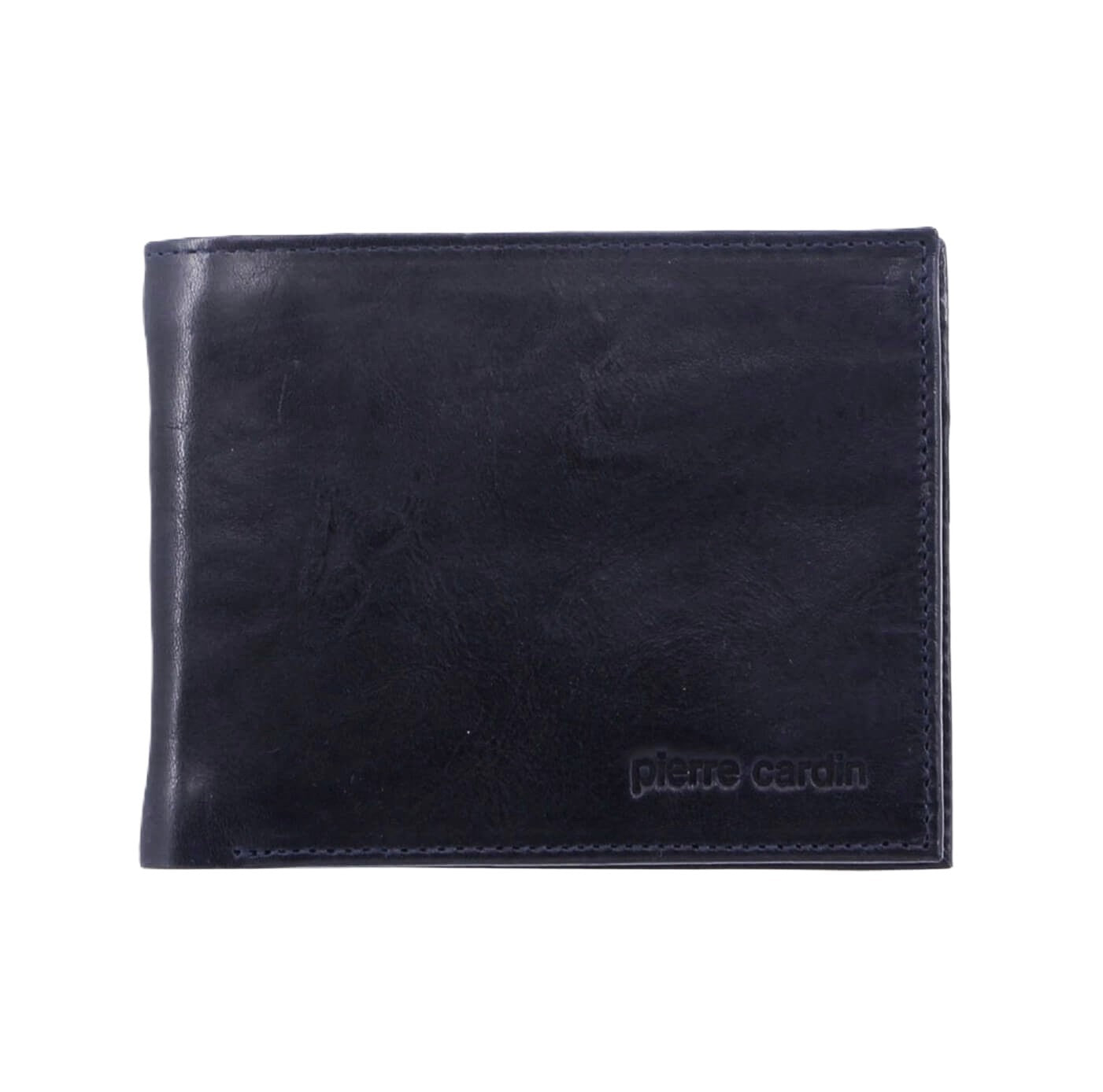 Pierre Cardin Italian Leather Men’s Bi-fold Wallet in Midnight