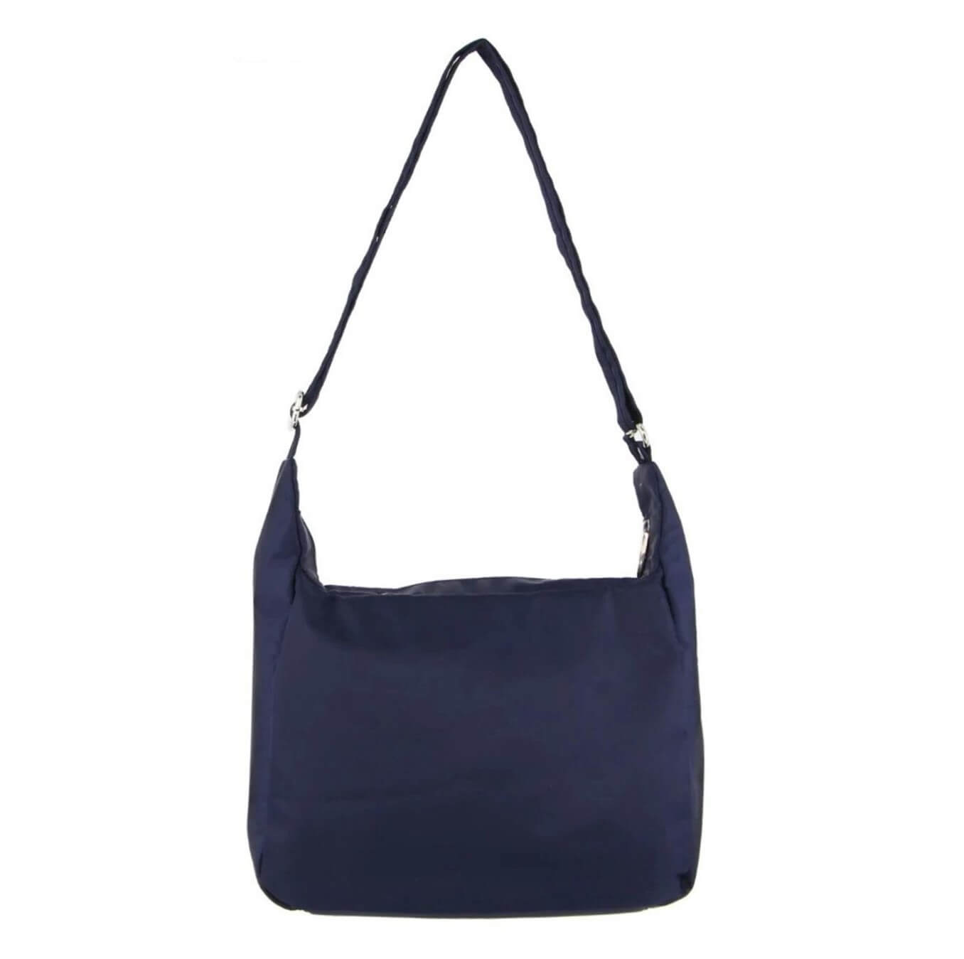 Pierre Cardin Ladies Nylon Anti-Theft RFID Crossbody Bag in Navy