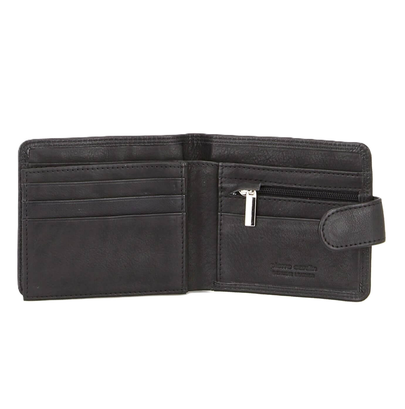 Pierre Cardin PC3326 Mens Leather Wallet-Belt Gift Set/Black