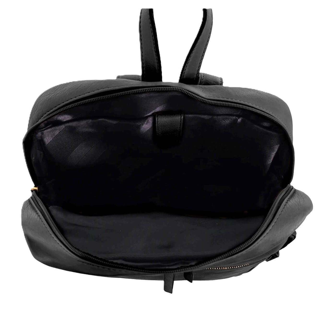 Pierre Cardin PC3332 Burnished Leather Laptop Backpack/Black