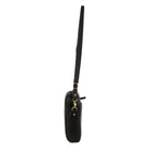 Pierre Cardin RFID Ladies Textured Leather Phone Bag in Black