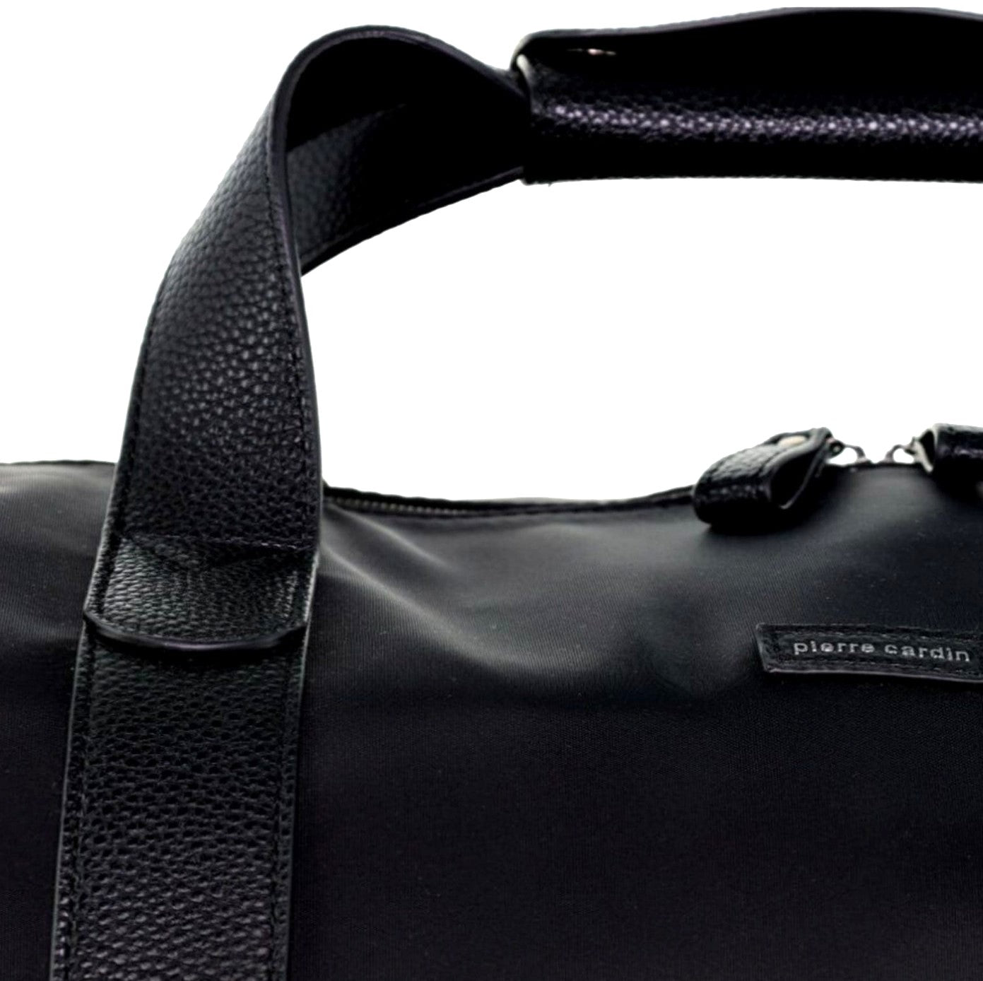 Pierre Cardin Nylon Adventurous Overnight-Travel Bag in Black