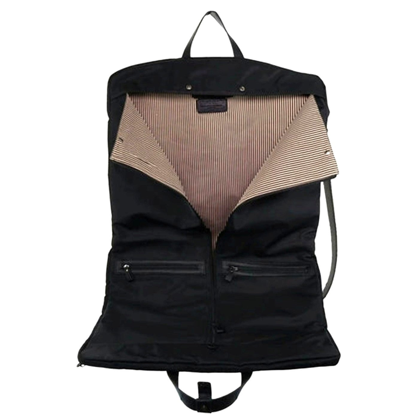 Pierre Cardin Nylon Unisex Overnight Garment Bag in Black