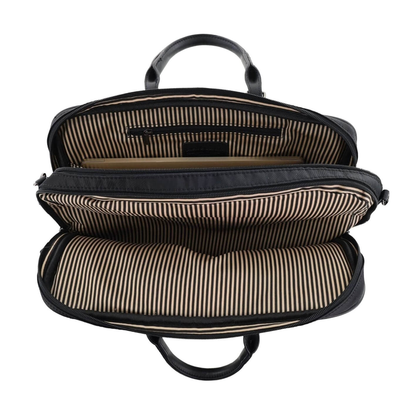 Pierre Cardin Mens Nylon Classic Business 15" Laptop Bag